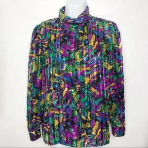 Vintage Martinique multi color Blouse